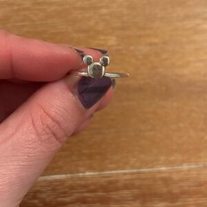 Pandora Silver Mickey Mouse Ring Size 52